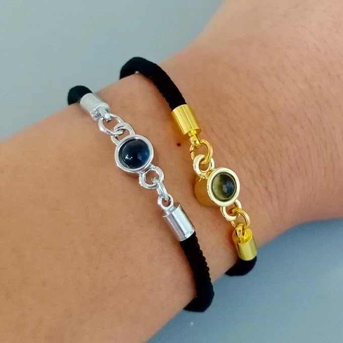 Hidden Memory Projection Bracelet– A Romantic Keepsake Gift