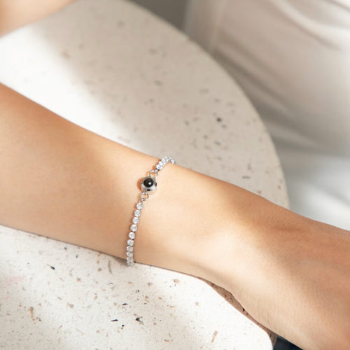 Hidden Memory Projection Bracelet– A Romantic Keepsake Gift