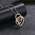 Hidden Memory Projection Silver Necklace – A Romantic Keepsake Gift